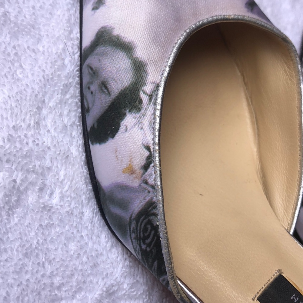 Jimmy Choo for Anya Hindmarch Size 7 Kitten Heel - Picture 6 of 6